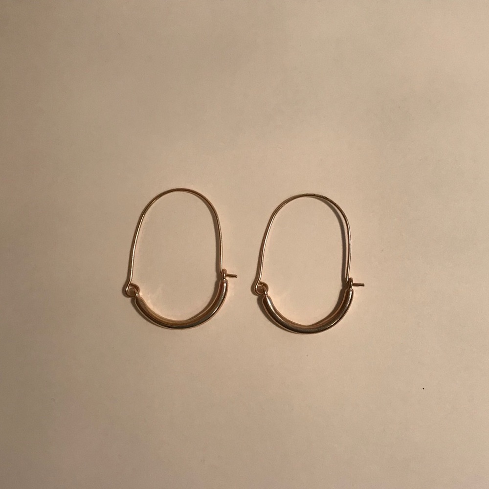 Hanging earrings
